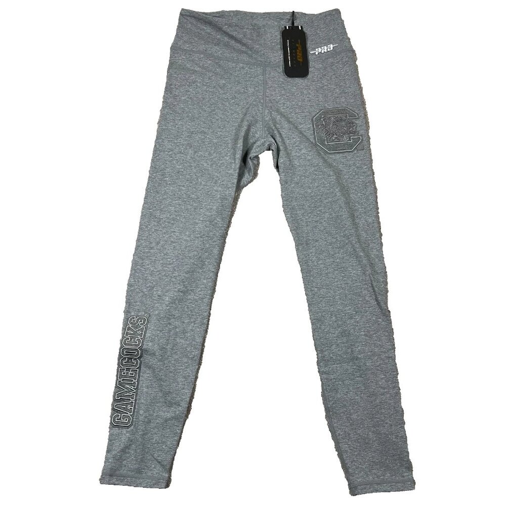 Pro Standard Womens Medium Gray South Carolina Gamecocks Football Leggings‎ NWT